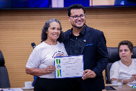 Deputado Marcelo Cruz homenageia colaboradores da Caravana Colo de M&atilde;e na Assembleia