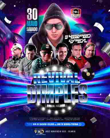 Revival Dimples Dance promete noite &eacute;pica de flashback e nostalgia no dia 30