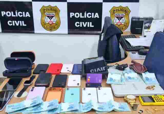 Opera&ccedil;&atilde;o Dromed&aacute;rio prende dois suspeitos e apreende 10 celulares roubados em Porto Velho