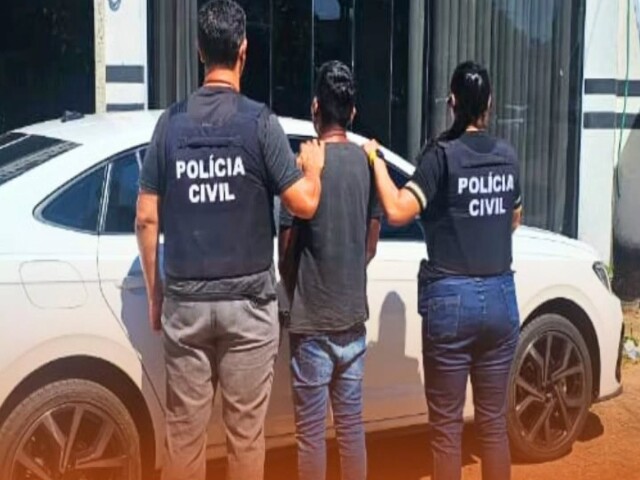 Foragido investigado por estupro de vulnerável é preso em Rondônia
