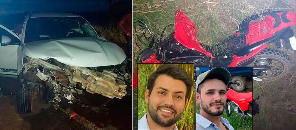 Acidente com tr&ecirc;s ve&iacute;culos deixa dois mortos pr&oacute;ximo a Cacoal