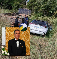Delegado S&eacute;rgio Barbosa Neto morre em colis&atilde;o frontal na BR-319