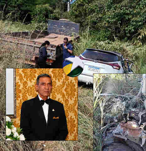 Delegado S&eacute;rgio Barbosa Neto morre em colis&atilde;o frontal na BR-319