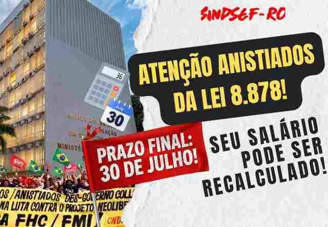 Aten&ccedil;&atilde;o, anistiados! MGI lan&ccedil;a p&aacute;gina com orienta&ccedil;&otilde;es para rec&aacute;lculo salarial; prazo vai at&eacute; 30 de julho