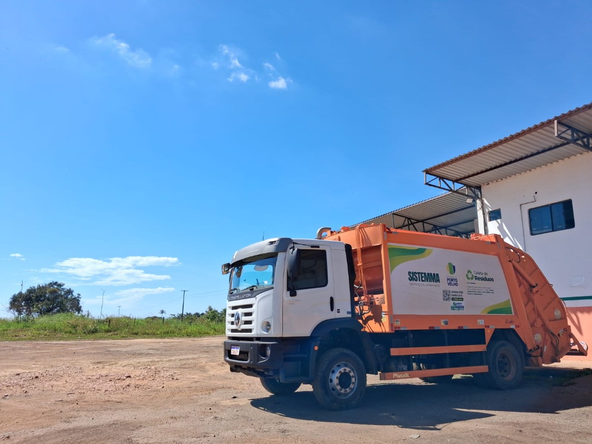 Sistemma utiliza GPS para monitorar rotas e acompanhar execução da coleta em Porto Velho