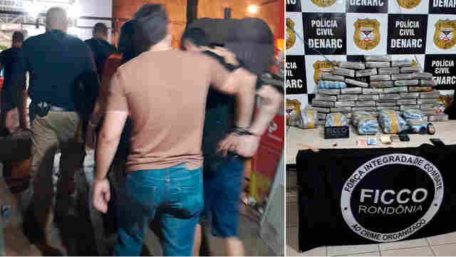 Denarc e Ficco prendem tr&ecirc;s traficantes com mais de 60 kg de drogas