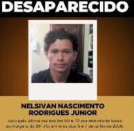 Jovem de 23 anos est&aacute; desaparecido h&aacute; mais de 20 dias e Pol&iacute;cia pede apoio