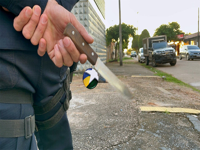Homem mata cunhado com facada no coração, relata ameaças e se entrega à Polícia