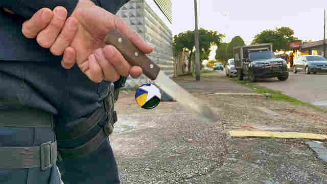 Homem mata cunhado com facada no cora&ccedil;&atilde;o, relata amea&ccedil;as e se entrega &agrave; Pol&iacute;cia