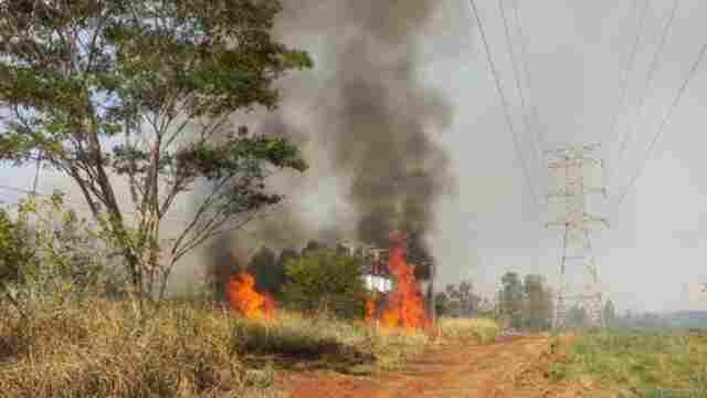 Queimadas podem provocar interrup&ccedil;&otilde;es no fornecimento de energia em Rond&ocirc;nia