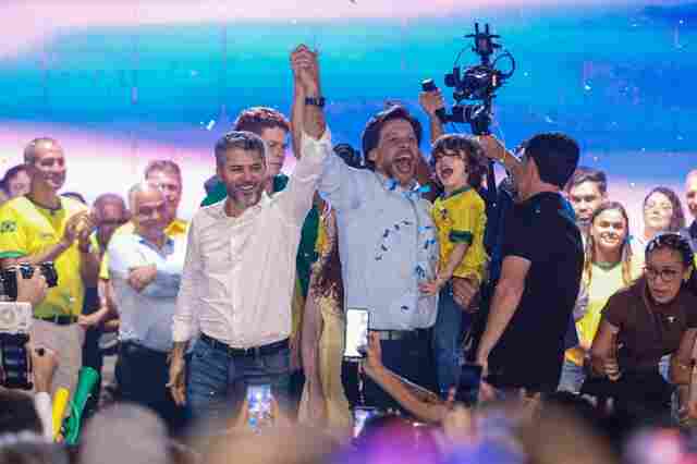 Marcos Rog&eacute;rio anuncia Rodrigo Camargo como pr&eacute;-candidato a vice e recebe apoio oficial do prefeito L&eacute;o Moraes