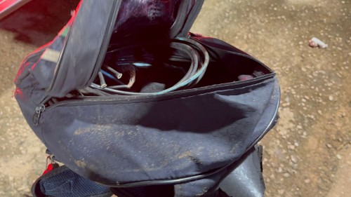 Venezuelano &eacute; preso ap&oacute;s invadir casa, furtar fios e tentativa de fuga