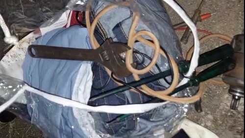 Marido &eacute; preso ap&oacute;s mulher ser atingida no rosto por caixa de ferramentas