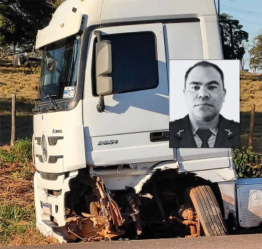 Cabo da PM morre em grave acidente na BR-364
