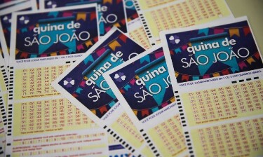Nove apostas acertam Quina de S&atilde;o Jo&atilde;o e v&atilde;o receber R$ 26,6 milh&otilde;es
