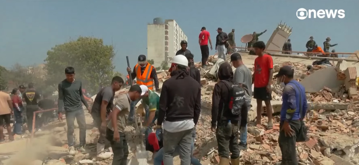 N&uacute;mero de mortos em terremotos na Venezuela se aproxima de 1.500