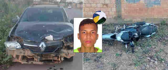 Motociclista morre ap&oacute;s colis&atilde;o com carro na zona leste de Porto Velho
