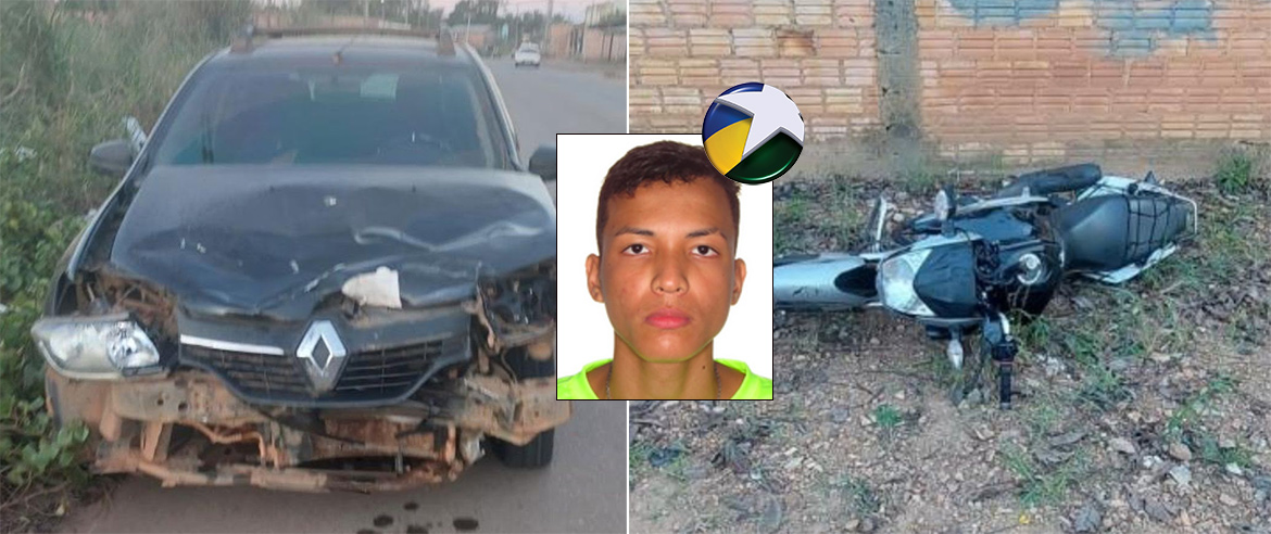 Motociclista morre após colisão com carro na zona leste de Porto Velho