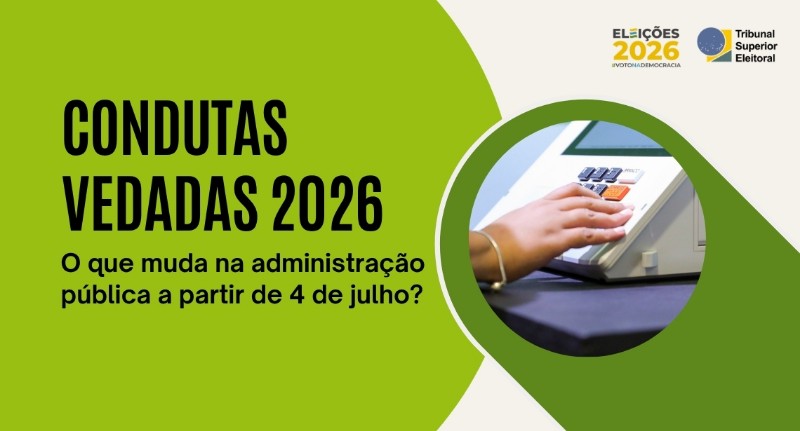 Defeso eleitoral impõe uma série de limites a agentes públicos a partir deste sábado