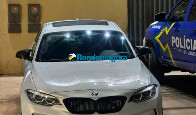BMW furtada em bar de Porto Velho &eacute; recuperada na BR-364 pela PM