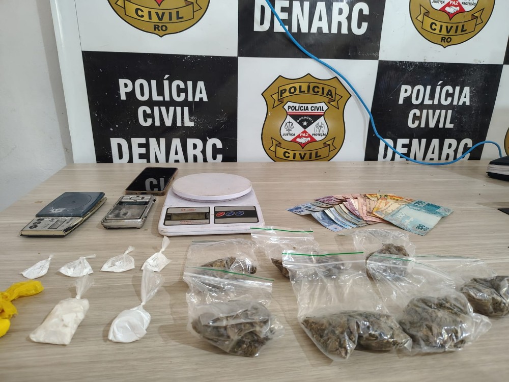 Denarc prende "Tubarão" quando se preparava para entregar drogas na zona sul