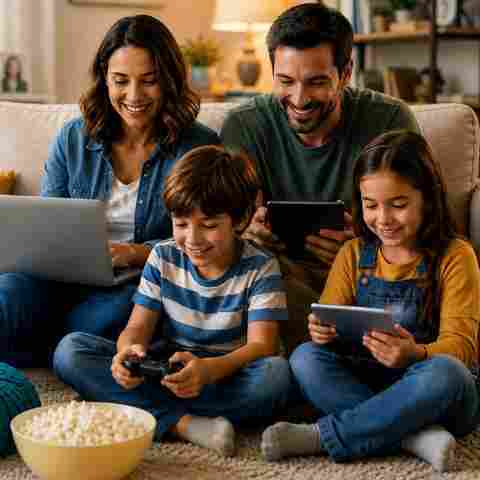 F&eacute;rias em casa com as crian&ccedil;as: a internet certa faz toda a diferen&ccedil;a
