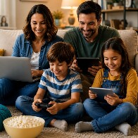 F&eacute;rias em casa com as crian&ccedil;as: a internet certa faz toda a diferen&ccedil;a
