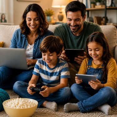 F&eacute;rias em casa com as crian&ccedil;as: a internet certa faz toda a diferen&ccedil;a
