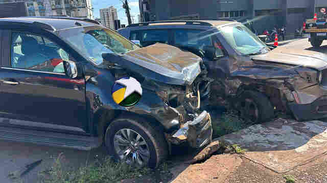 Motorista fica ferida ap&oacute;s avan&ccedil;ar preferencial e provocar acidente na regi&atilde;o central de Porto Velho