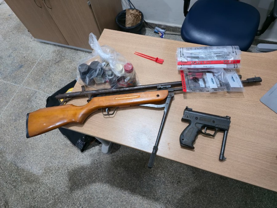 Polícia Civil apreende 42 munições e prende um durante investigação de latrocínio