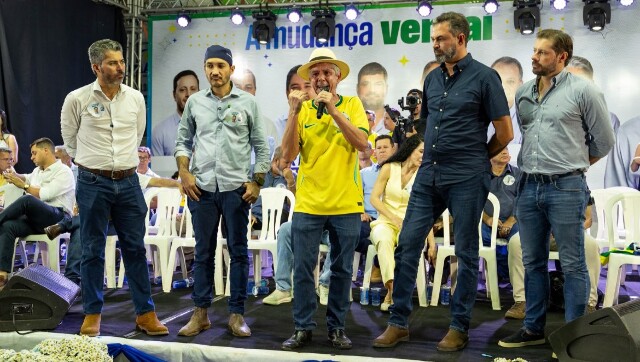 Bagattoli defende direita unida durante o lançamento da pré-candidatura de Marcos Rogério no Cone Sul