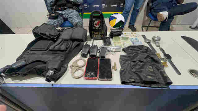 Apenado &eacute; preso na capital com arma e colete roubados de policial civil
