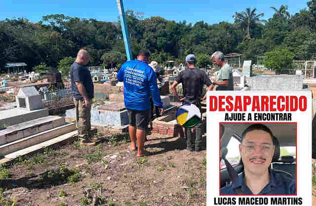 Corpo com marcas de viol&ecirc;ncia &eacute; encontrado em t&uacute;mulo do Santo Ant&ocirc;nio e pode ser de jovem desaparecido na ter&ccedil;a