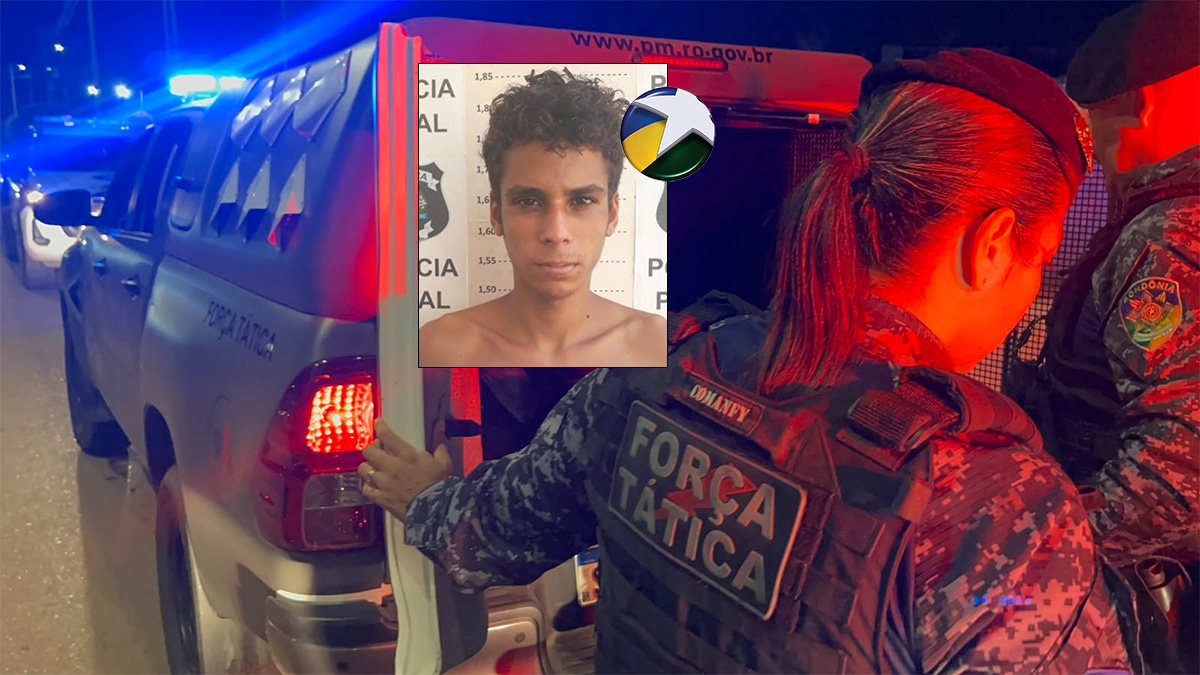 Foragido atira contra policiais e acaba morto após perseguição iniciada em Porto Velho