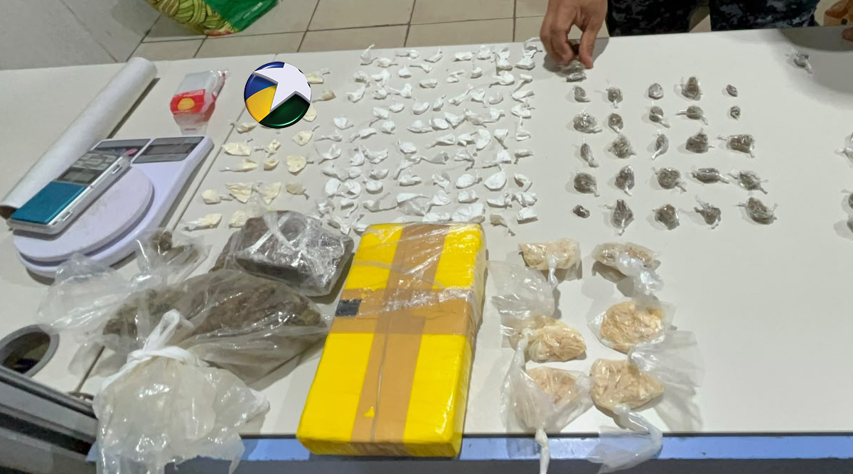 Opera&ccedil;&atilde;o Ca&ccedil;ador prende traficante com mais de um quilo de drogas na zona Leste de Porto Velho