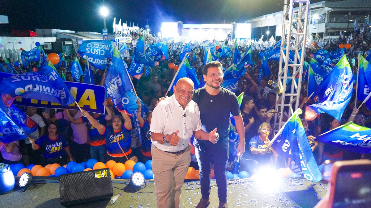 Marcelo Cruz e Pastor Evanildo t&ecirc;m candidaturas oficializadas em conven&ccedil;&atilde;o e re&uacute;nem multid&atilde;o em Porto Velho