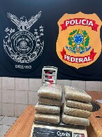 Passageiro &eacute; preso com 9 kg de skunk no aeroporto de Porto Velho
