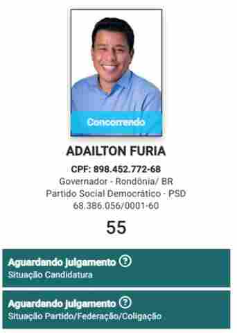 F&uacute;ria pede registro de candidatura, mas esquece o Plano de Governo; TRE exige propostas em 3 dias