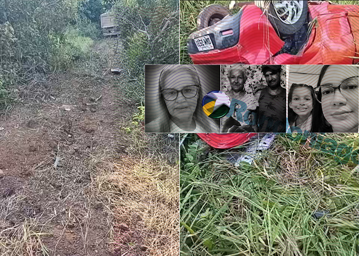 Identificadas todas as cinco v&iacute;timas fatais de acidente entre carro e bitrem na BR-364