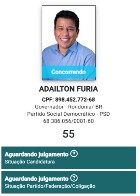 F&uacute;ria pede registro de candidatura, mas esquece o Plano de Governo; TRE exige propostas em 3 dias