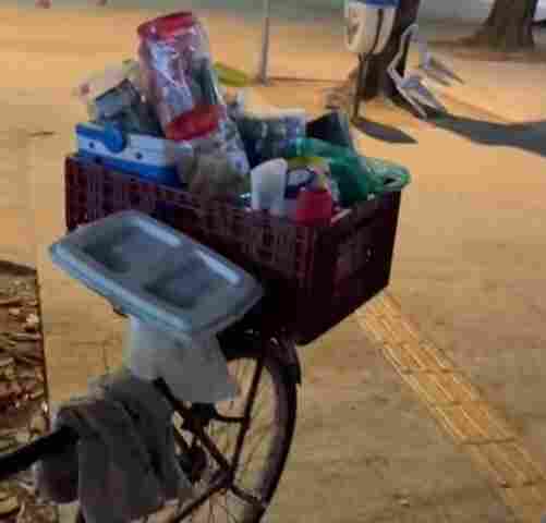 PM encontra drogas em bicicleta de falso vendedor de salgados em Porto Velho