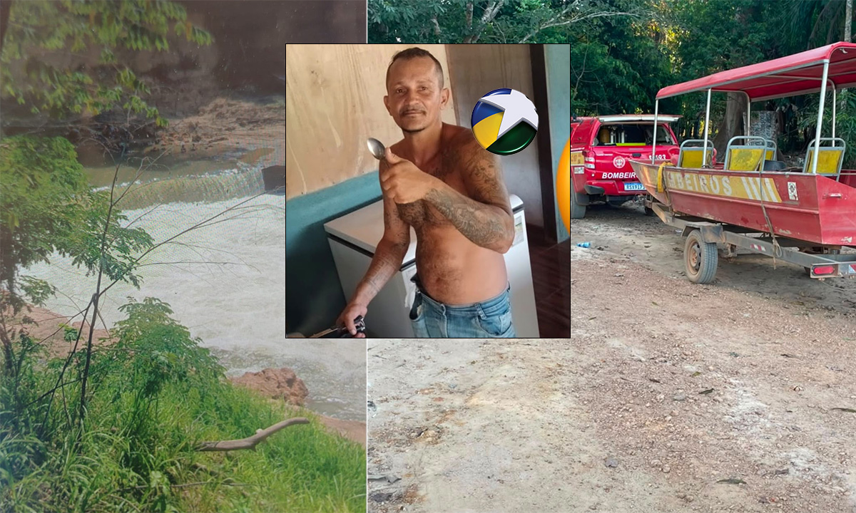 Tragédia no Dia dos Pais: homem morre afogado em rio durante confraternização em Porto Velho