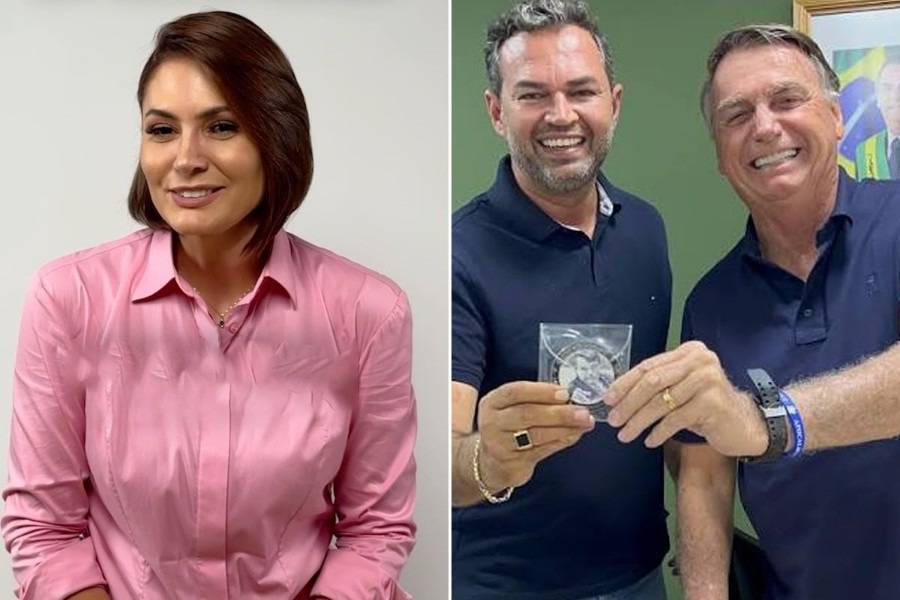 Michelle Bolsonaro convoca Rondônia para lançamento oficial de Bruno Scheid ao Senado: "É o escolhido de Jair"