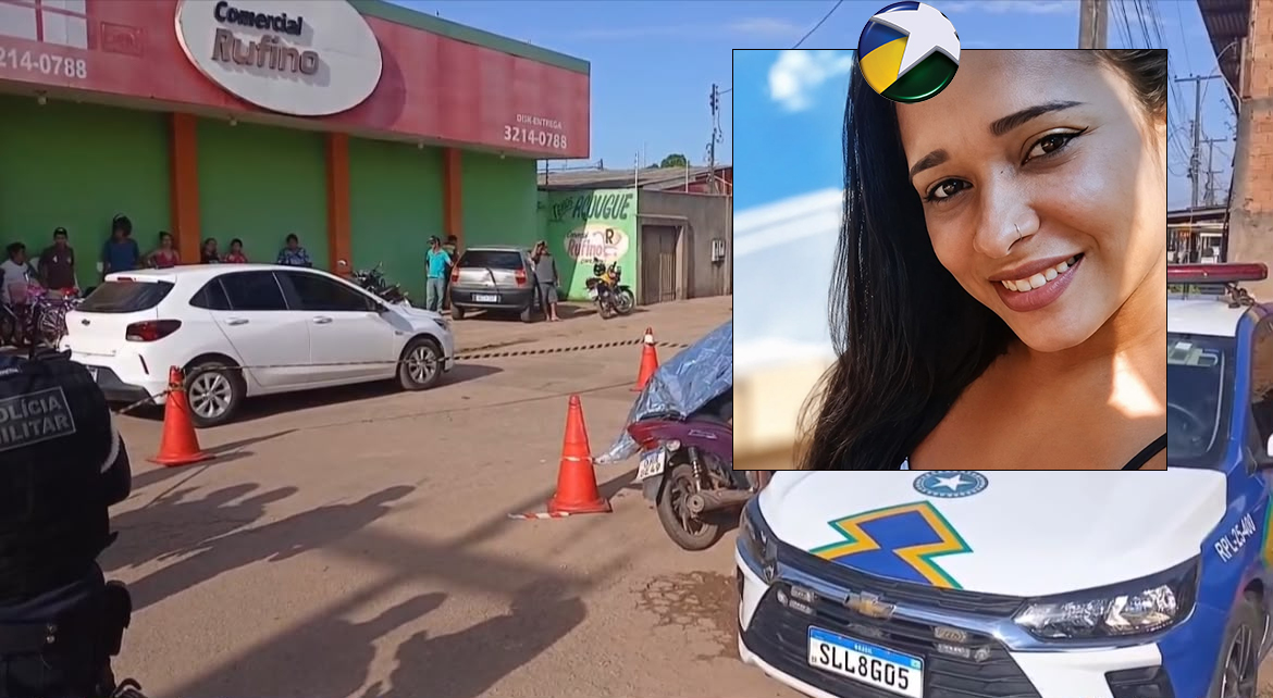 Mulher passa mal na rua e morre em cima de moto em Porto Velho