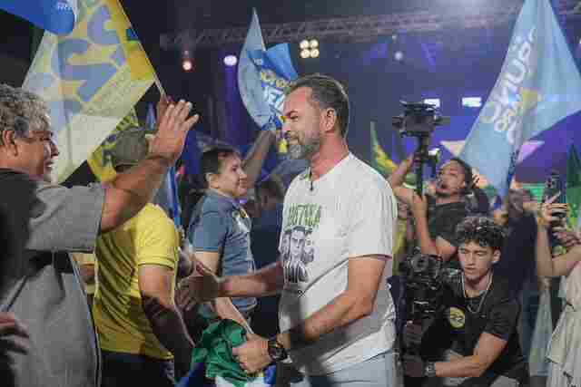 Bruno Bolsonaro Scheid lan&ccedil;a candidatura ao Senado, promete defender Rond&ocirc;nia e manda recado a Lula e Moraes: &ldquo;A hora desses caras vai chegar&rdquo;