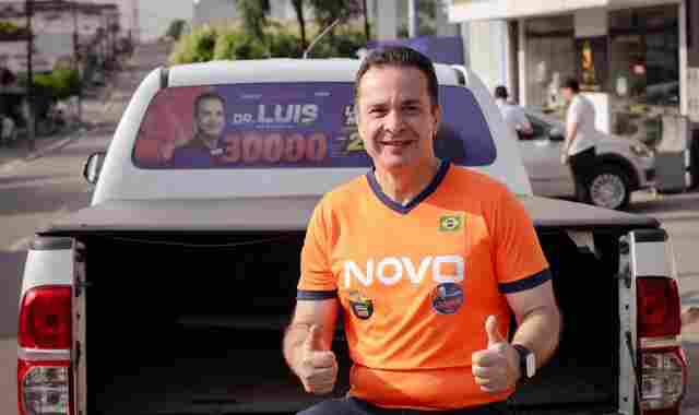 Dr. Lu&iacute;s do Hospital inicia campanha &agrave; reelei&ccedil;&atilde;o com adesiva&ccedil;o em Jaru
