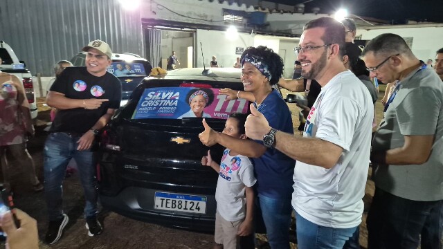 Candidata Silvia Cristina percorre Vilhena a Porto Velho lançando caminhada oficial ao Senado