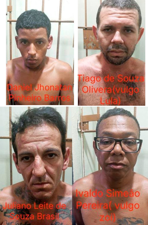 Cuidado: quatro presos em opera&ccedil;&atilde;o fogem da Delegacia de Extrema nesta quinta-feira