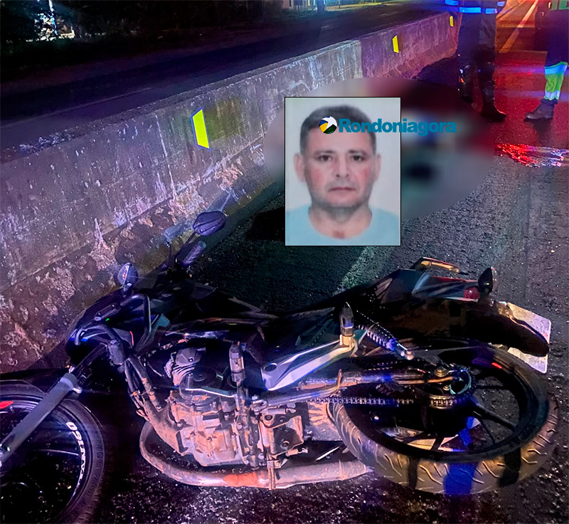 Identificado: motociclista encontrado morto na BR-364 neste s&aacute;bado tinha 48 anos