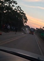 V&iacute;deo flagra motorista avan&ccedil;ando com carreta contra testemunhas ap&oacute;s matar ciclista na BR-319